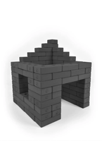 Cihličky Birdito šedé 55ks